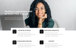 Get started with the free version - Html Code Example by Nicepage