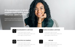 Comece Com A Versão Gratuita Modelo Html Básico Com CSS