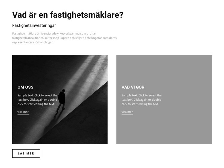 Egendom till salu Hemsidedesign