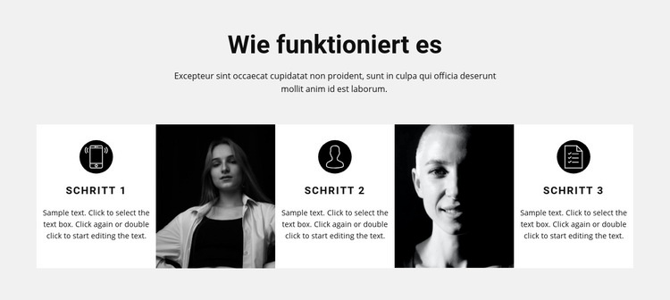 Zwei beste Spezialisten Landing Page