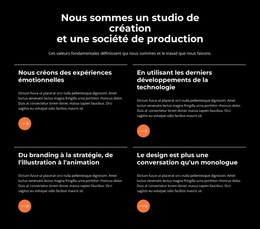 Nous Créons Des Expériences Émotionnelles Visant À Améliorer Les Résultats Société De Production