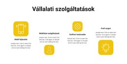 Css-Sablon Ehhez: Cégünk Szolgáltatásai