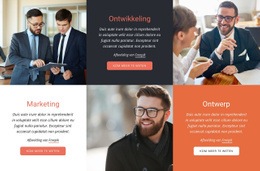 Website-Bestemmingspagina Voor Stroomlijn Samenwerking