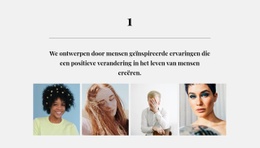 Galerij Met Mooie Mensen - HTML Page Creator