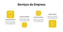 Serviços Da Nossa Empresa - Construtor De Sites