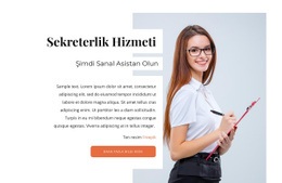 Çevrimiçi Sekreterlik Hizmeti - Nihai Açılış Sayfası