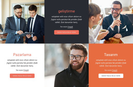 İşbirliğini Kolaylaştırın - Web Şablonu