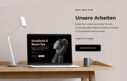 Design Ist Überall Site-Vorlage