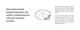 Logo- Und Textliste - Integrierte CMS-Funktionalität