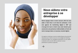 Conseil En Développement Des Affaires Modèle De Site Web CSS Gratuit