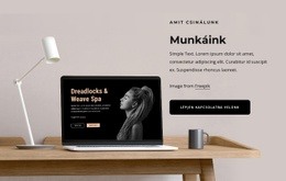 A Design Mindenhol Ott Van Webhelysablon