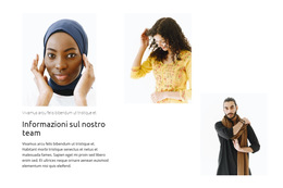 Squadra Internazionale Modello Di Sito Web