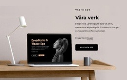 Design Finns Överallt - HTML-Sidmall