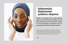 İş Geliştirme Danışmanlığı - Ücretsiz Web Sitesi Şablonu