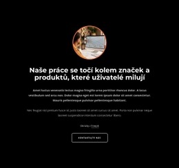 Naše Práce Se Točí Kolem Značek – Inspirace Pro Design Webových Stránek