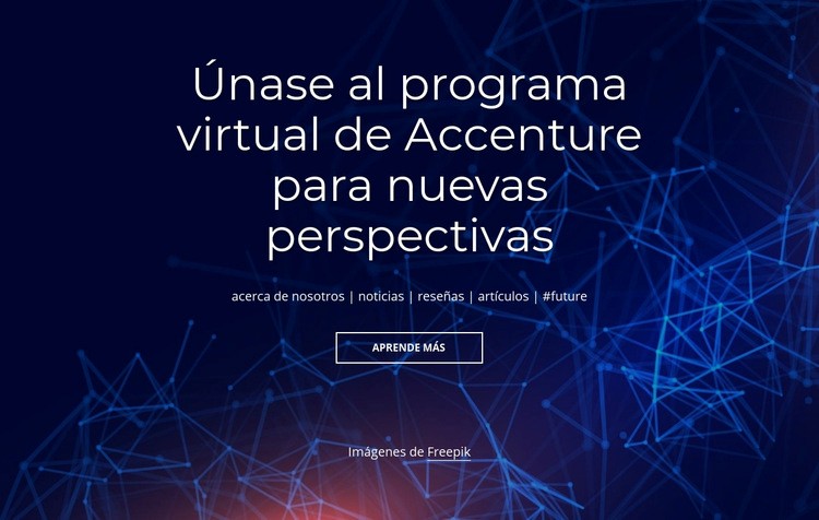 Programa virtual Plantilla