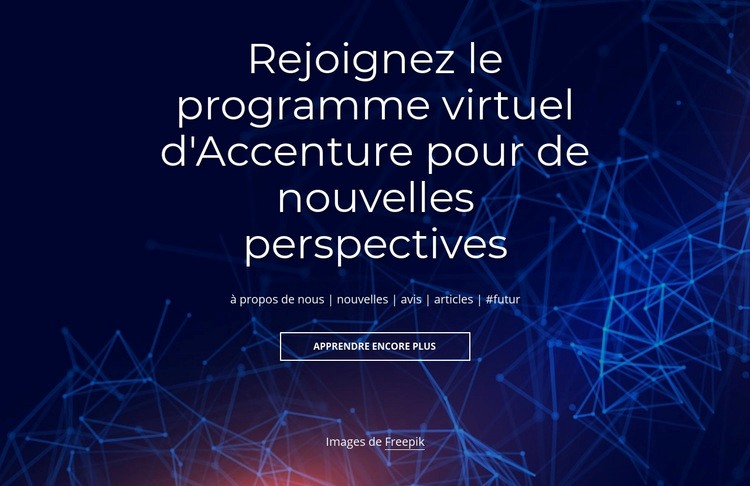 Programme virtuel Créateur de site Web HTML