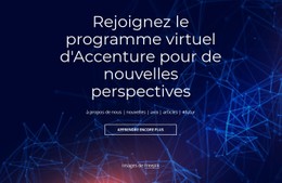 Programme Virtuel Modèle HTML CSS Réactif