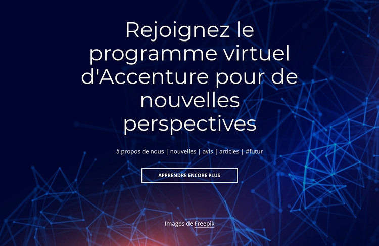 Programme virtuel Modèle HTML