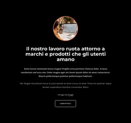 Il Nostro Lavoro Ruota Attorno Ai Marchi - Website Creator HTML