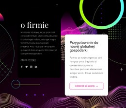 Responsywny Szablon Internetowy Dla Zarządzanie Zmianami