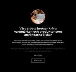 Vårt Arbete Kretsar Kring Varumärken - Inspiration För Webbdesign