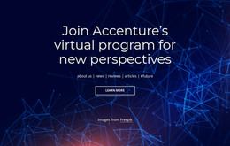 Virtual Program - Personal Website Templates