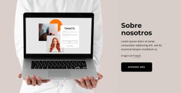 Un Diseño Web Profesional Plantilla De Una Sola Página