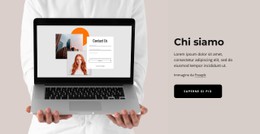 Un Web Design Professionale Modello A Pagina Singola