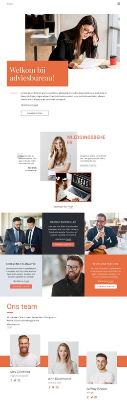 Adviesbureau Responsieve Site