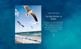 Um Die Welt Reisen - HTML Website Builder