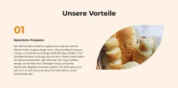 Weißbrot Einzelseitenvorlage