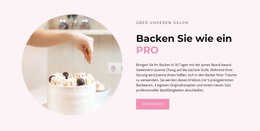 Backen Sie Wie Ein Profi - Kostenlose Vorlage