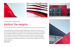 Tecnología Y Productos - Página De Destino Profesional