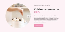 Cuisinez Comme Un Pro - Modèle De Fonctionnalité Joomla