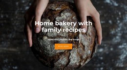 Family Recipes - Online HTML Page Builder