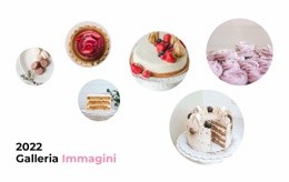 Torte E Dessert - Design Del Sito Web Scaricabile Gratuitamente