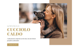 Cucciolo Caldo - Modello Di Codice HTML