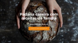 Receitas De Família - Modelo De Design De Site