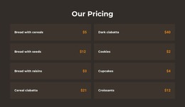 Smart Mockup Software For Bakery Pricing