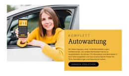 Kostenlose Designvorlage Für Autowartung