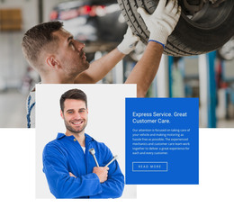Vehicle Breakdown And Recovery - Easy-To-Use Homepage Design