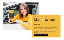 Manutenzione Auto - Funzionalità Di Creazione Siti Web