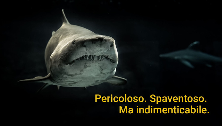 Pericoloso spaventoso indimenticabile Modello HTML