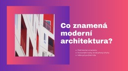 Moderní Architektura – Šablony Webových Stránek