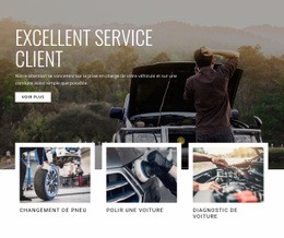 Excellent Service Client – Inspiration Pour La Page De Destination