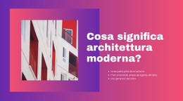 Architettura Moderna Modello CSS Della Tabella