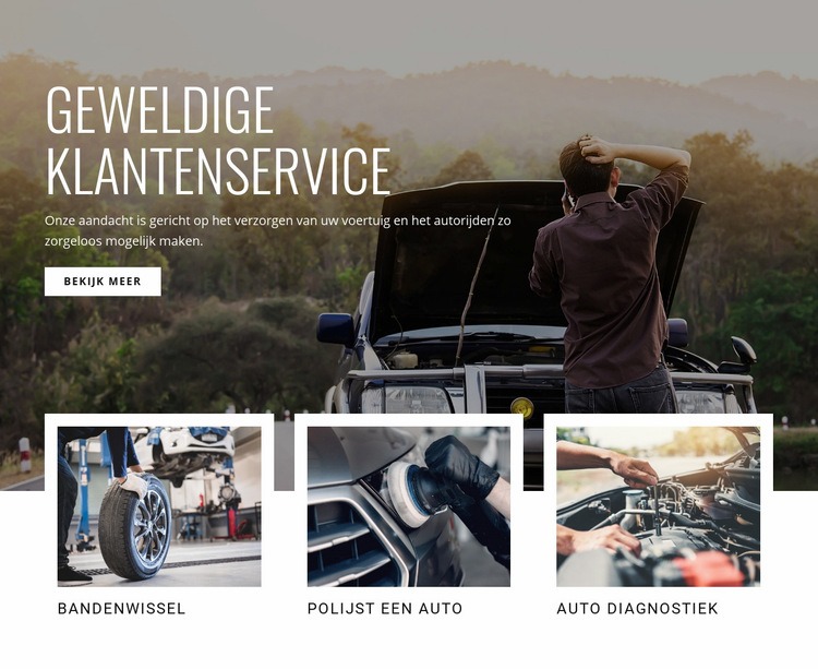 Geweldige klantenservice WordPress-thema