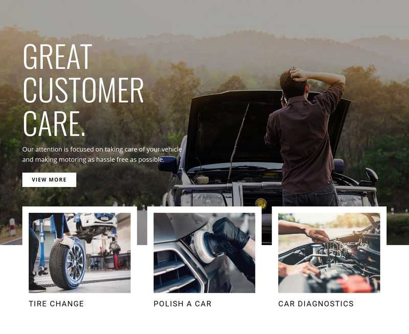 Great customer care Squarespace Template Alternative