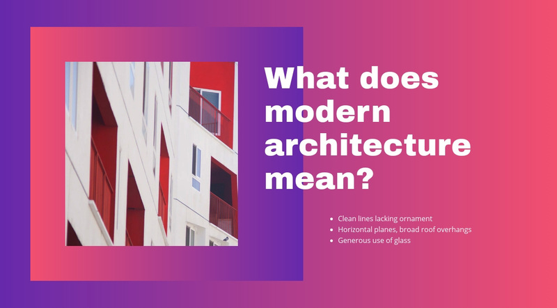 Modern architecture Squarespace Template Alternative